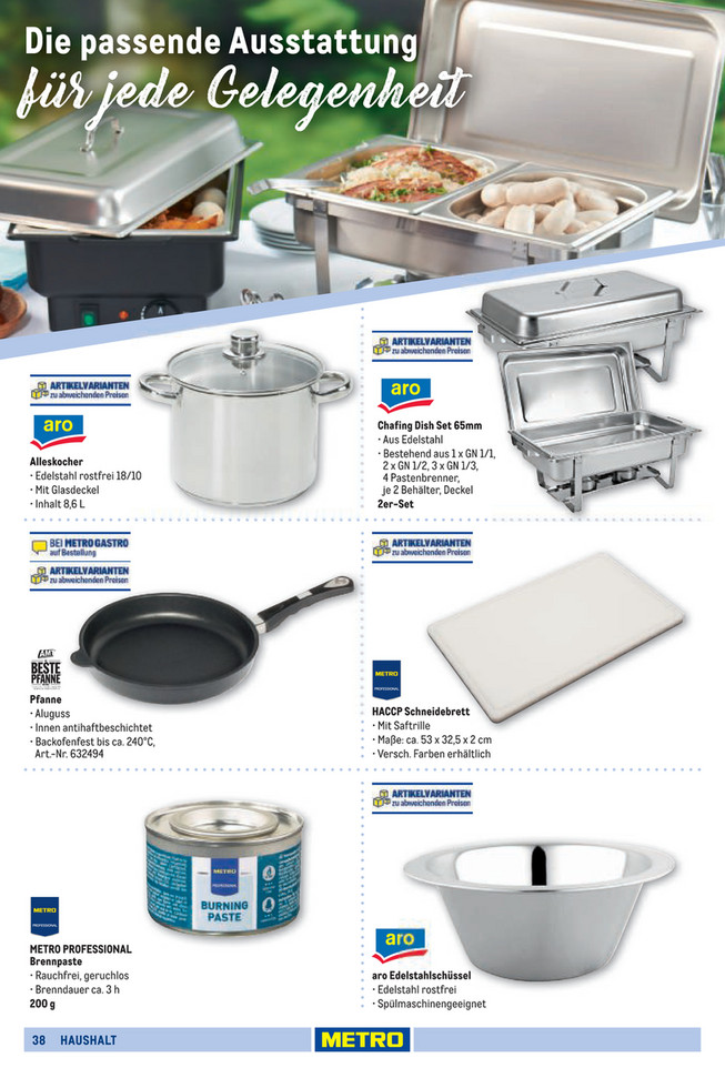 METRO Professional Kehrgarnitur HACCP - 25x31x7 Cm, Rot, Aus Robustem PP/PBT Für Gastronomie & Profiküchen