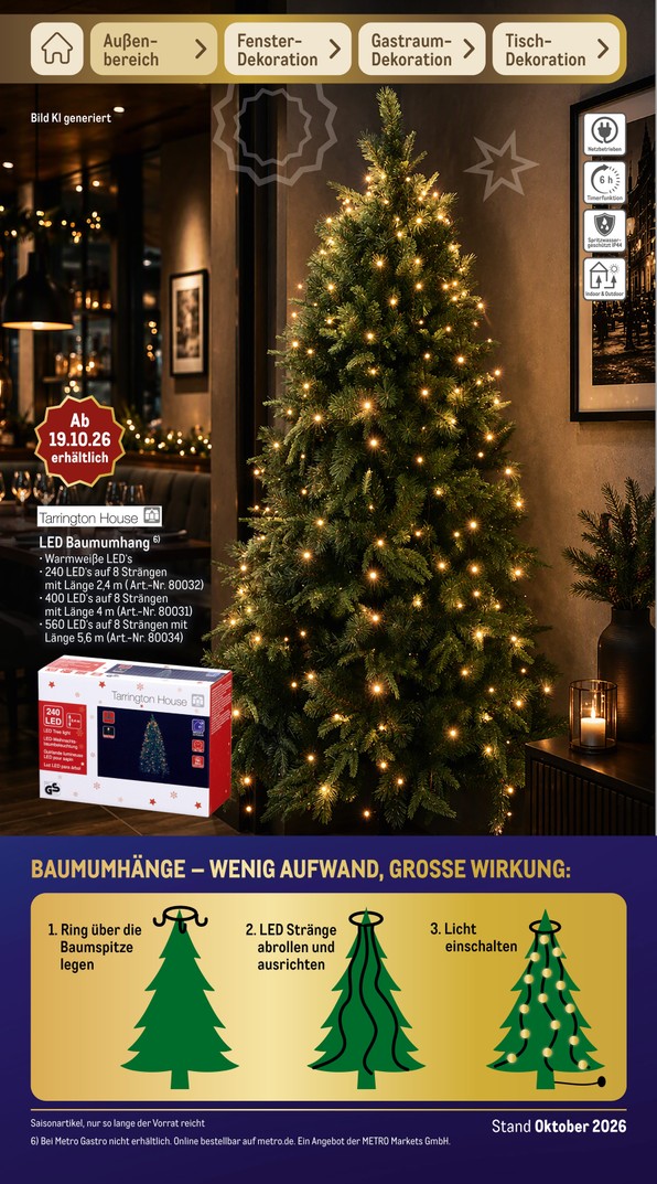 METRO DE - Sortimentskatalog Weihnachten
