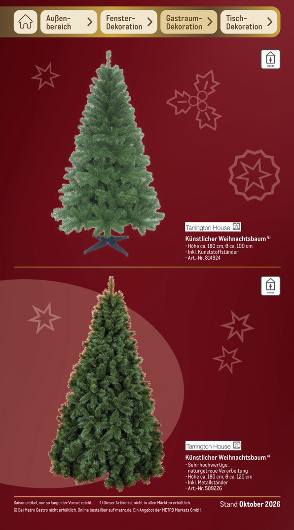 METRO DE - Sortimentskatalog Weihnachten